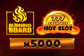 Hot Slot™ 777 Cash Out burning Board